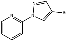2-(4-溴吡唑-1-基)吡啶,77556-27-5,结构式