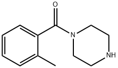 哌嗪-1-基邻甲苯基甲基酮 结构式