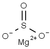 亜硫酸マグネシウム 化学構造式