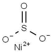 亜硫酸ニッケル(II) 化学構造式