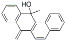 7,12-Dihydro-12-methyl-7-methylenebenz[a]anthracen-12-ol Struktur