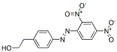4-[(2,4-ジニトロフェニル)アゾ]ベンゼンエタノール 化学構造式