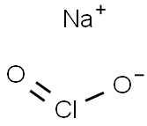 亚氯酸钠,7758-19-2,结构式
