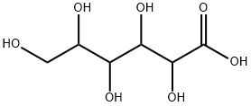 Hexanoic acid, 2,3,4,5,6-pentahydroxy- (7CI, 8CI),7760-07-8,结构式