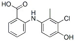 N-(3-chloro-4-hydroxy-2-methylphenyl)anthranilic acid Structure