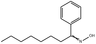 1-Phenyloctane-1-oneoxime Structure