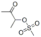 Methanesulfonic acid 3-oxobutane-2-yl ester Structure