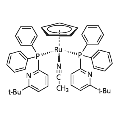 ACETONITRILEBIS[2-DIPHENYLPHOSPHINO-6-T-BUTYLPYRIDINE]CYCLOPENTADIENYLRUTHENIUM (II) HEXAFLUOROPHOSPHATE