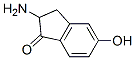 1H-Inden-1-one,  2-amino-2,3-dihydro-5-hydroxy- Structure