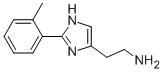 1H-Imidazole-4-ethanamine,2-(2-methylphenyl)-(9CI) Struktur