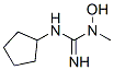 Guanidine, N-cyclopentyl-N-hydroxy-N-methyl- (9CI) 化学構造式