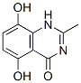 4(1H)-Quinazolinone,  5,8-dihydroxy-2-methyl-  (9CI) 化学構造式