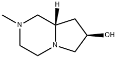 Pyrrolo[1,2-a]pyrazin-7-ol, octahydro-2-methyl-, (7R-cis)- (9CI) Structure