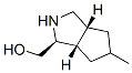 Cyclopenta[c]pyrrole-1-methanol, octahydro-5-methyl-, (1S,3aR,6aS)- (9CI) Structure
