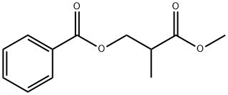 3-(Benzoyloxy)-2-methylpropionic acid methyl ester 结构式