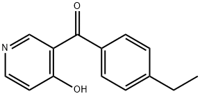 Methanone, (4-ethylphenyl)(4-hydroxy-3-pyridinyl)- (9CI),776317-64-7,结构式