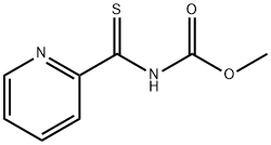 Carbamic acid, (2-pyridinylthioxomethyl)-, methyl ester (9CI) Structure