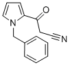 2-(CYANOACETYL)-1-BENZYLPYRROLE,77640-05-2,结构式