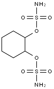 1,2-disulfamoyloxycyclohexane,77658-11-8,结构式
