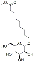 Nonanoic acid, 9-(.alpha.-D-mannopyranosyloxy)-, methyl ester Structure