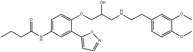 Ecastolol Struktur