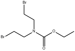 ETHYL BIS(2-BROMOETHYL)CARBAMATE,77697-11-1,结构式