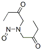 N,N-bis(2-oxobutyl)nitrous amide Structure