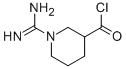 3-Piperidinecarbonyl chloride, 1-(aminoiminomethyl)- (9CI) 化学構造式