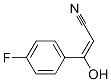 2-Propenenitrile,  3-(4-fluorophenyl)-3-hydroxy-  (9CI) Structure