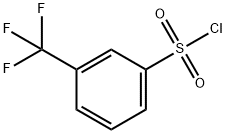 3-(Trifluoromethyl)benzenesulfonyl chloride Struktur