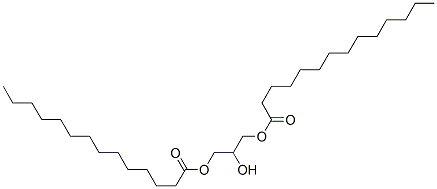 1,3-Dimyristin Structure