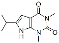 1H-Pyrrolo[2,3-d]pyrimidine-2,4(3H,7H)-dione, 1,3-dimethyl-6-(1-methylethyl)- (9CI) Struktur