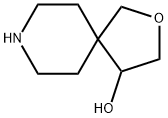 2-Oxa-8-azaspiro[4.5]decan-4-ol (9CI) Structure