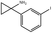 1-(3-碘苯基)-环丙胺, 777055-30-8, 结构式