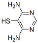 5-Pyrimidinethiol, 4,6-diamino- (9CI) Structure