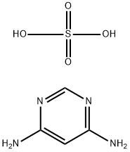 4,6-二氨基嘧啶半硫酸盐一水,77709-02-5,结构式