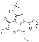 [2,2-Bifuran]-3,4-dicarboxylic  acid,  5-[(1,1-dimethylethyl)amino]-,  diethyl  ester  (9CI) Structure