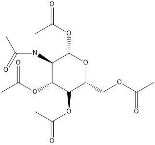 2-アセトアミド-1,3,4,6-テトラ-O-アセチル-2-デオキシ-β-D-グルコピラノース