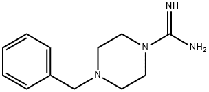 4-苄基哌嗪-1-甲脒,7773-69-5,结构式