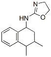 N-(3,4-dimethyltetralin-1-yl)-4,5-dihydro-1,3-oxazol-2-amine Structure