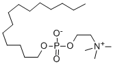 O-(TETRADECYLPHOSPHORYL)CHOLINE 1.5 MM S Structure