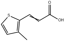 3-(3-METHYL-2-THIENYL)ACRYLIC ACID Structure