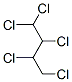 1,1,2,3,4-Pentachlorobutane Structure