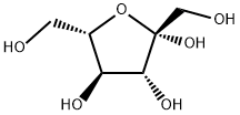 L-(+)-フルクトース 化学構造式