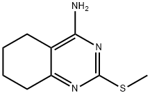 2-(Methylsulfanyl)-5,6,7,8-tetrahydroquinazolin-4-
aMine,77766-03-1,结构式