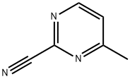 4-甲基嘧啶-2-腈, 77768-02-6, 结构式