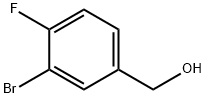 3-ブロモ-4-フルオロベンジルアルコール 化学構造式