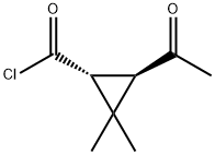 77772-08-8 Cyclopropanecarbonyl chloride, 3-acetyl-2,2-dimethyl-, trans- (9CI)