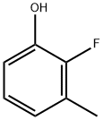 2-フルオロ-3-メチルフェノール 化学構造式