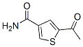 3-Thiophenecarboxamide, 5-acetyl- (9CI) Structure